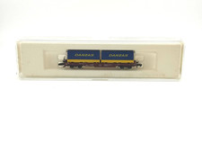Marklin Märklin Mini-Club 82280 Z Scale Danzas Container Flat Car Freight Boxed