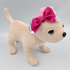 Peluche chien chihuahua beige