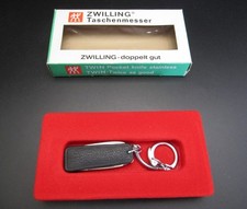 J.A. HENCKELS VTG TASCHENMESSER W/KEYRING Made In Solingen 1960's UNUSED COND.