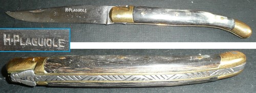 Rare couteau pliant - hp, h.p