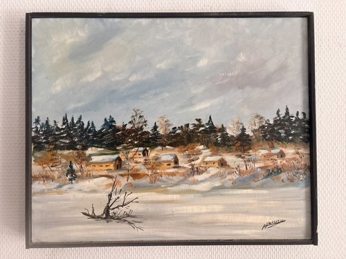 Ancien tableau peinture - peinture, à