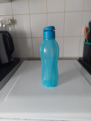 Vends bouteille litre bleue - vends,