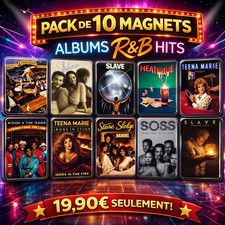 ⭐ 10 MAGNETS FRIGO VINYLE