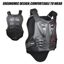 Motocross Motorcycle Body Armour Protection Unisex Vest Chest Back Driving Gear