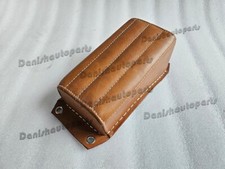 TAN LEATHER VERT RIB CHOPPER