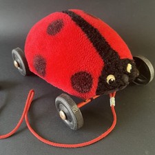Ancienne peluche coccinelle - peluche, à