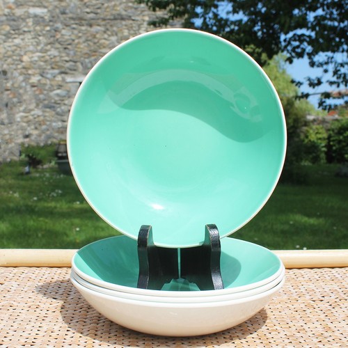 Lot assiettes calottes - assiettes,