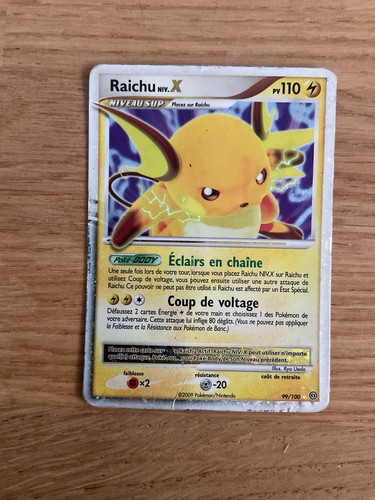 Raichu niv pokémon 99 100 - -,