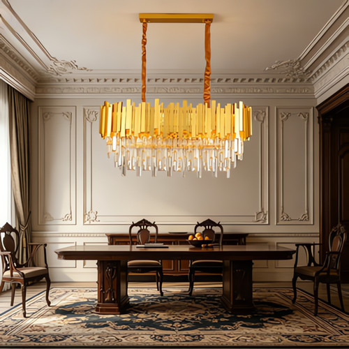 Lustre cristal intérieur - en, d'intérieur