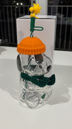 Starbucks peanuts glass cold - starbucks,