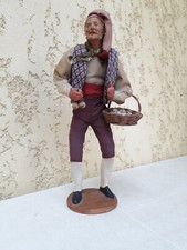 1 santon ancien habillé