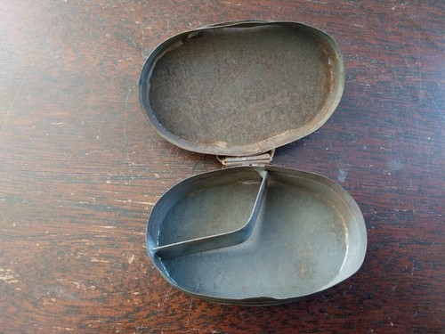 Peche ancienne boite - ancienne, mouches