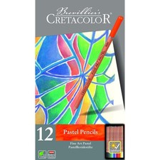 Crayons de couleur pastel -
