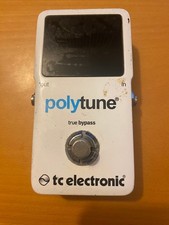 Tc Electronic Polytune 2 Tuner Guitar Bass Pedal Tuning NOT WORKING