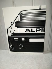 Alpine Renault A310 2D WALL