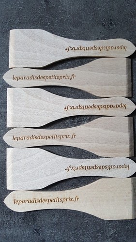 Spatule raclette en bois - raclette,