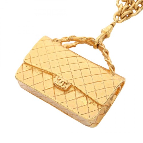 Collier pendentif motif sac