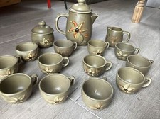 Vintage 15 pièces en grès