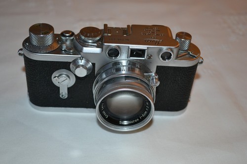 Leica iiif red dial - iiif, 1954