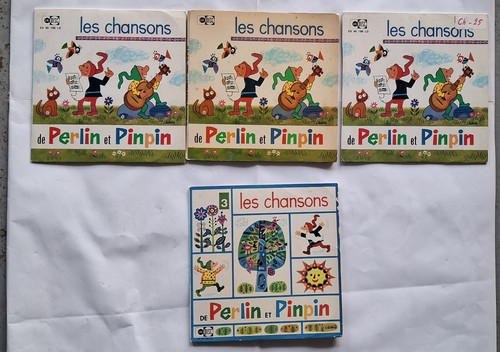 Lot perlin pinpin - vinyls,