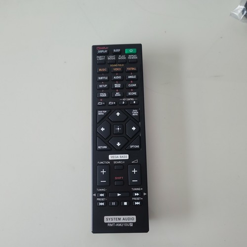 Remote control for sony stereo - control,