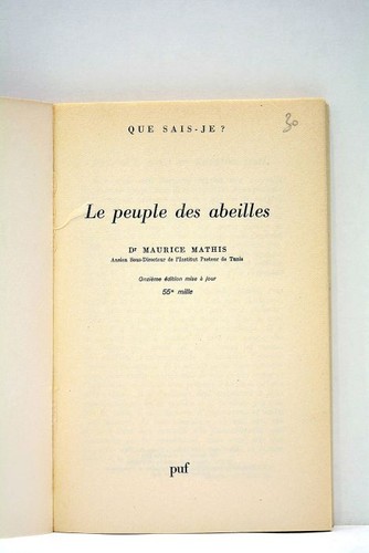 Livre ancien peuple - peuple, des