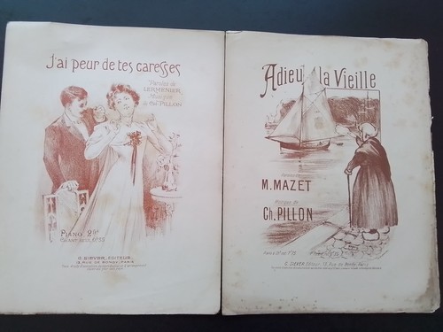 Lot partitions anciennes - 9,