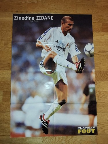 Poster geant zinedine - zz,