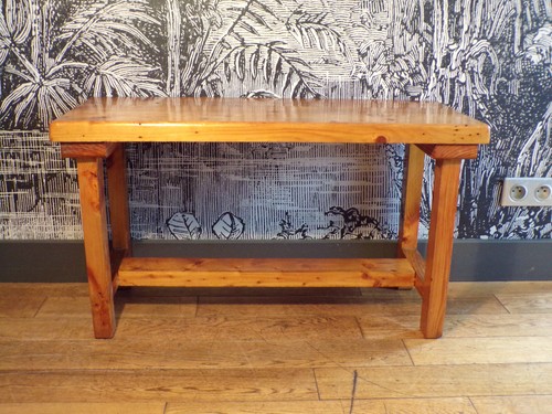 Ancien banc pin déco - ancien, banc-pin-déco