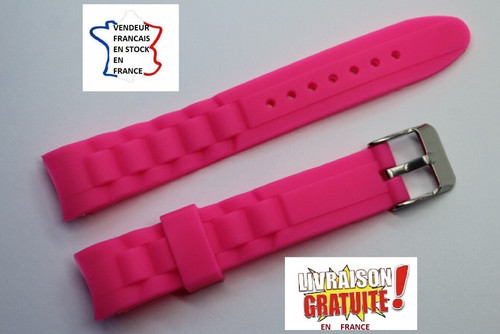 Bracelet montre gomme - gomme, silicone