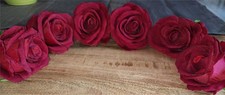 Roses artificielles Lot de 6