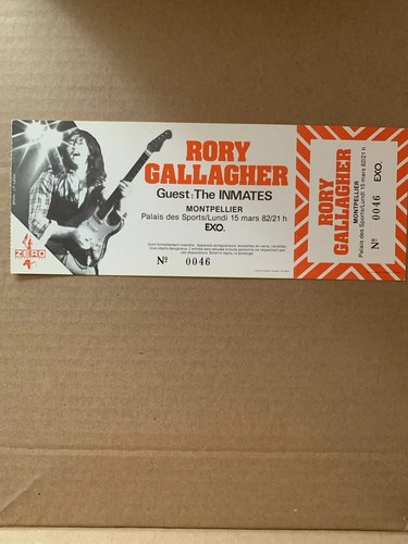 Ticket concert rory gallagher - rory,