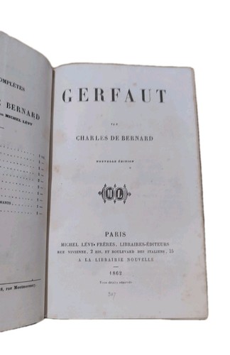 Livre ancien gerfaut charles - ancien,