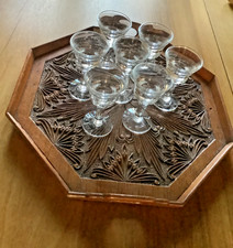 anciens verres à goutte de