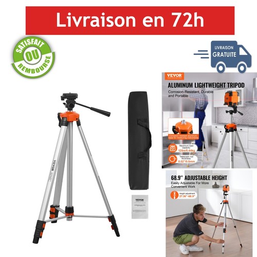Vevor trépied niveau laser - vevor,