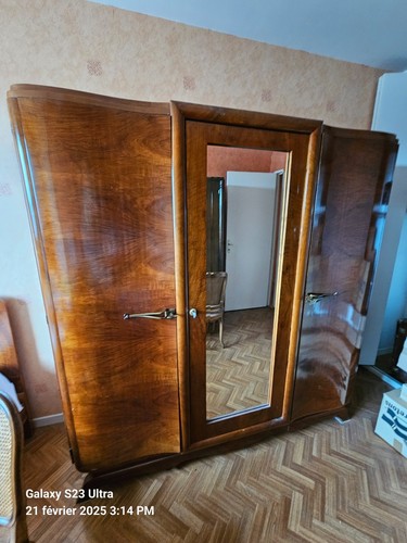 Armoire penderie avec miroir - /,