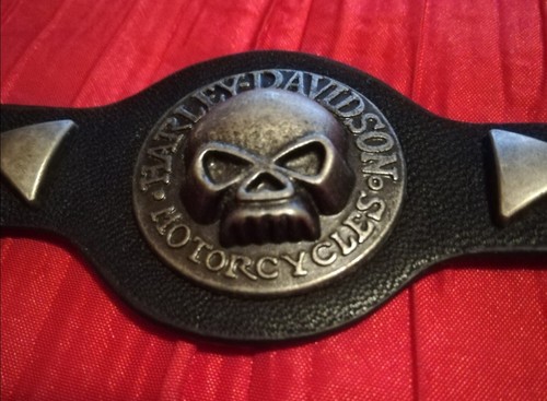 Bracelet harley davidson - bracelet, cuir
