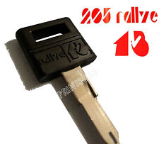 🇫🇷  Clé vierge Peugeot 205 Rallye _ MADE IN FRANCE  🇫🇷