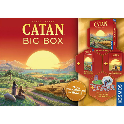 Jeux société catan big - société,