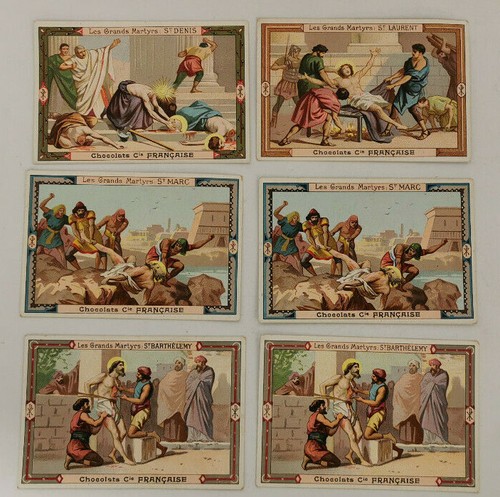 Lot chromos chocolat compagnie - chocolat,