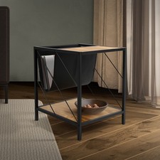 Table basse avec porte-revues