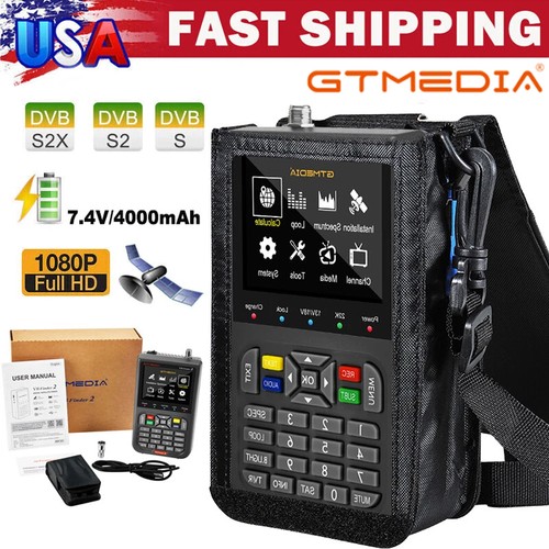 Satellite signal finder meter - satellite,