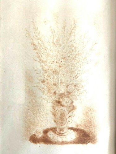 Dessin pointe sèche - à,