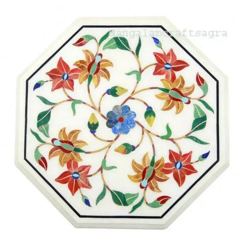 Table angle octogonale en - table,