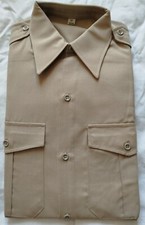 chemise militaire sable