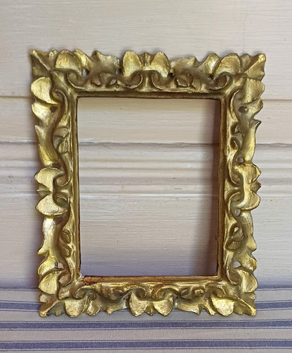 Ancien petit cadre bois - ancien,