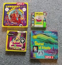 Lot of 4 Super 8 Films Movies