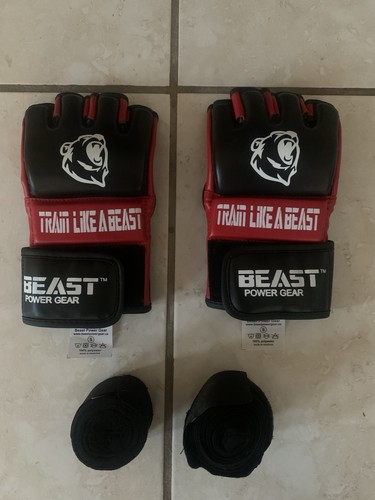 Beastpowergear mma gloves - beastpowergear, gloves,