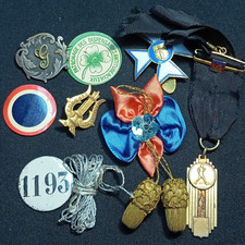 D4/09/25 (REF27865) Small Lot of Civilian Badges & Medals Various Medal