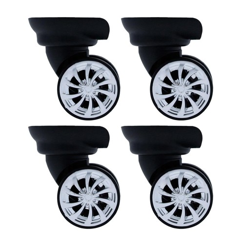 Roulettes pivotantes 4 - pivotantes, en